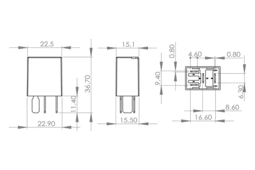 BOSCH Multifunctional Relay (0 986 AH0 328)
