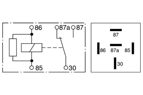 BOSCH Relay, ABS (0332209206)