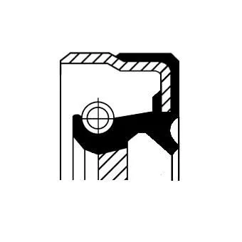 CORTECO Shaft Seal, differential (01037090B)