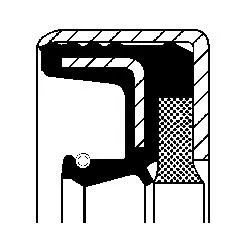 CORTECO Shaft Seal, differential (12011715B)