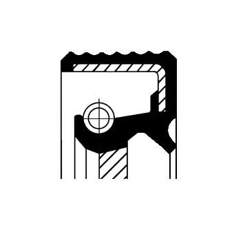 CORTECO Shaft Seal, differential (12017115)