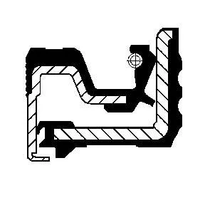 CORTECO Shaft Seal, crankshaft (12029820B)