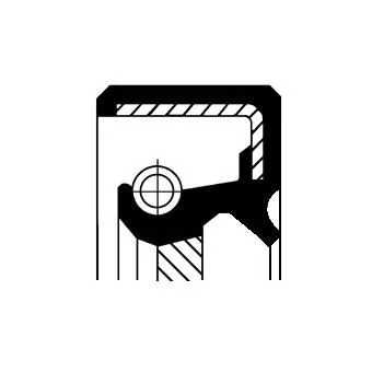 CORTECO Shaft Seal, crankshaft (19026734B)