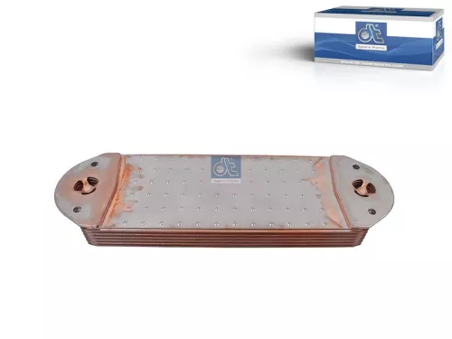 DT Spare Parts Oil Cooler, engine oil (2.11466)