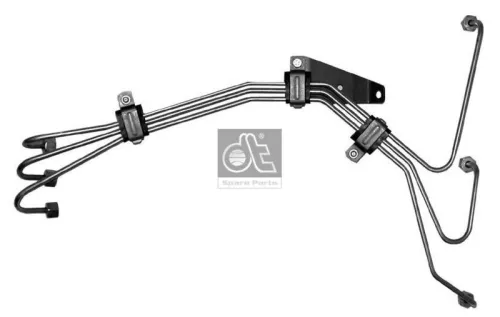 DT Spare Parts High Pressure Pipe Set, injection system (4.90794)