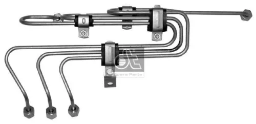 DT Spare Parts High Pressure Pipe Set, injection system (4.90795)