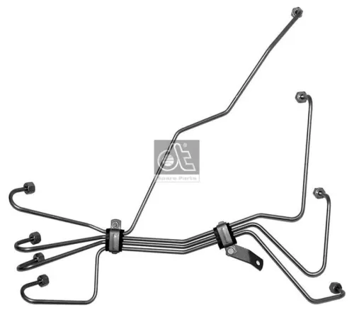 DT Spare Parts High Pressure Pipe Set, injection system (4.90797)