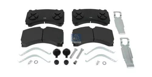 DT Spare Parts Brake Pad Set, disc brake (4.90937)