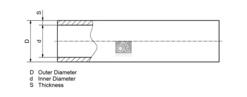 DT Spare Parts Pipe (9.86012)