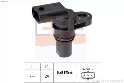 Sensor, camshaft position