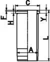 KOLBENSCHMIDT Cylinder Liner (89352110)