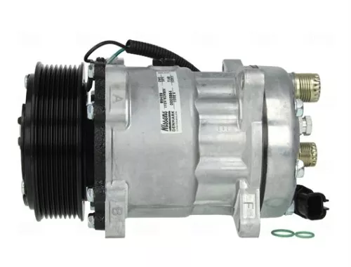 Compressor, air conditioning
