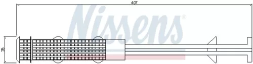 NISSENS Dryer, air conditioning (95327)