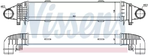 NISSENS Charge Air Cooler (96596)