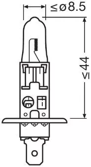 OSRAM Bulb, cornering light (64150CBN)