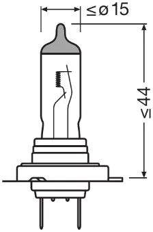 OSRAM Bulb, cornering light (64215TSP)