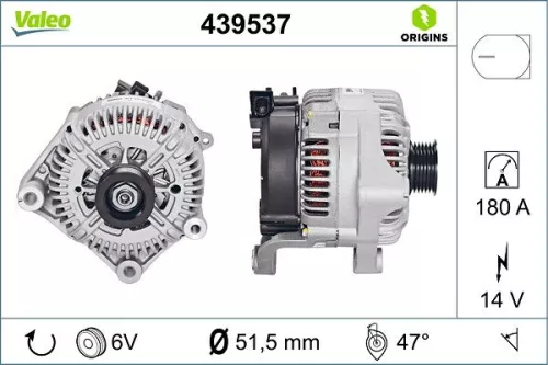VALEO Alternator (439537)