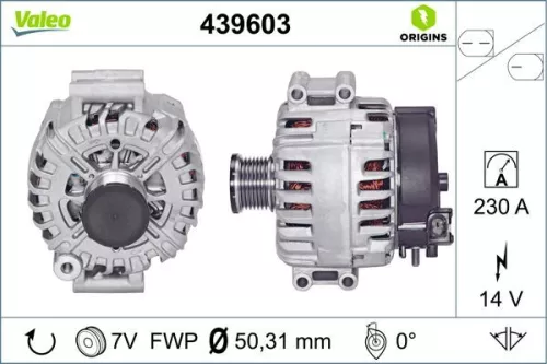 VALEO Alternator (439603)