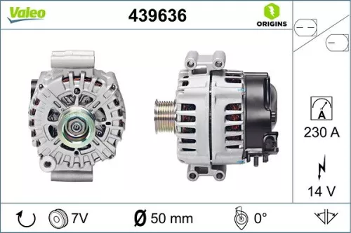 VALEO Alternator (439636)