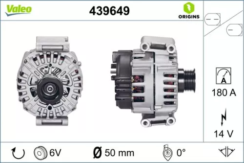 VALEO Alternator (439649)