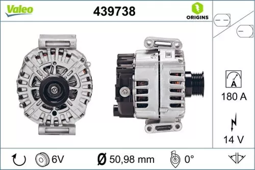 VALEO Alternator (439738)