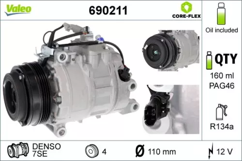 Compressor, air conditioning