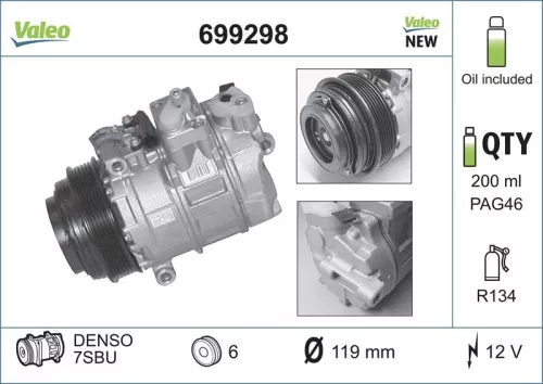 Compressor, air conditioning