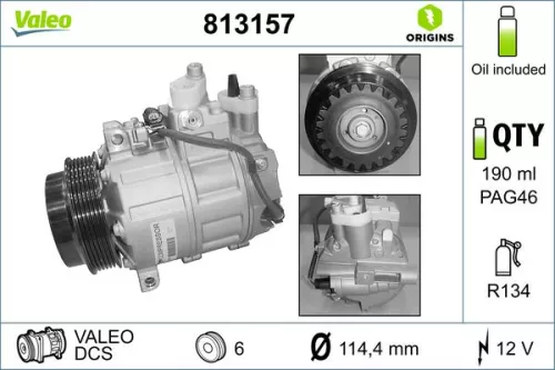 Compressor, air conditioning