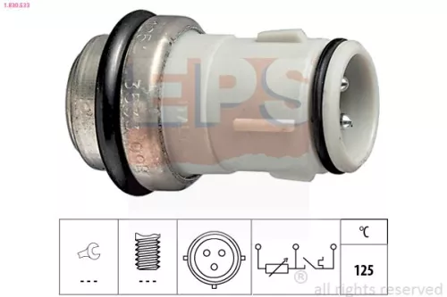 Sensor, coolant temperature