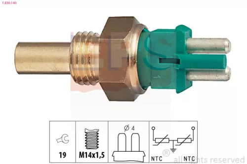 EPS Sensor, coolant temperature (1-830-140)