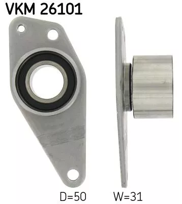 Deflection Pulley/Guide Pulley, timing belt