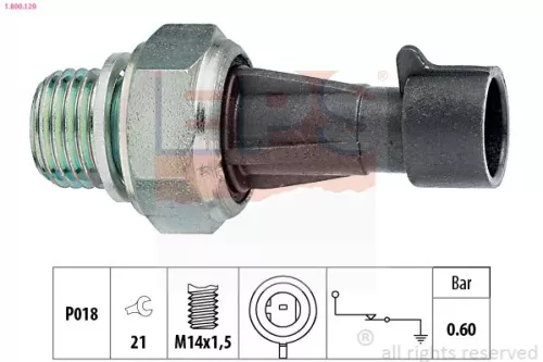 EPS Oil Pressure Switch (1-800-129)