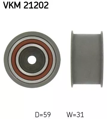 Deflection Pulley/Guide Pulley, timing belt