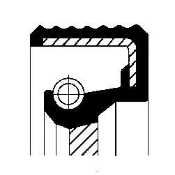 CORTECO Shaft Seal, camshaft (20020463)