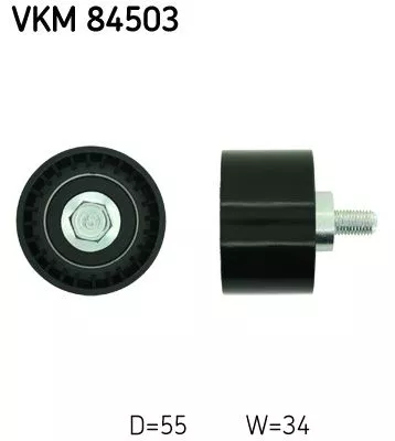 Deflection Pulley/Guide Pulley, timing belt