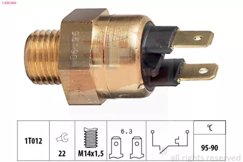 Temperature Switch, radiator fan
