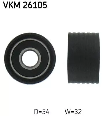 Deflection Pulley/Guide Pulley, timing belt