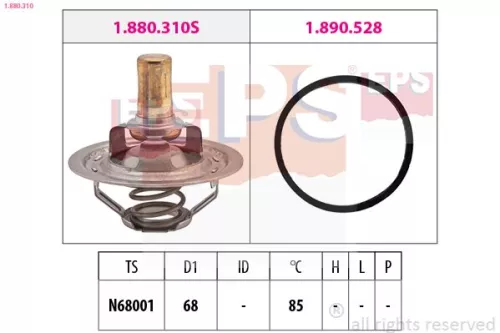 EPS Thermostat, coolant (1-880-310)