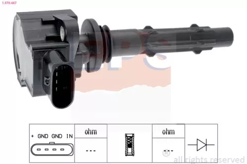 EPS Ignition Coil (1-970-487)