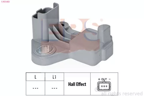 Sensor, crankshaft pulse
