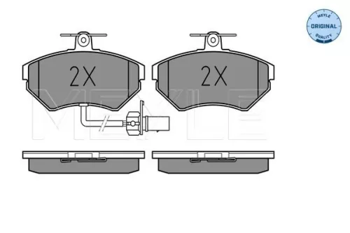 MEYLE Brake Pad Set, disc brake (0252194519/W)