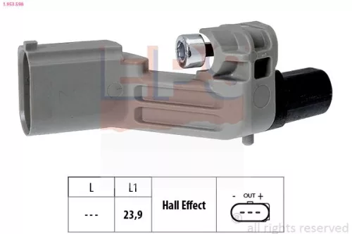 EPS Sensor, crankshaft pulse (1-953-598)