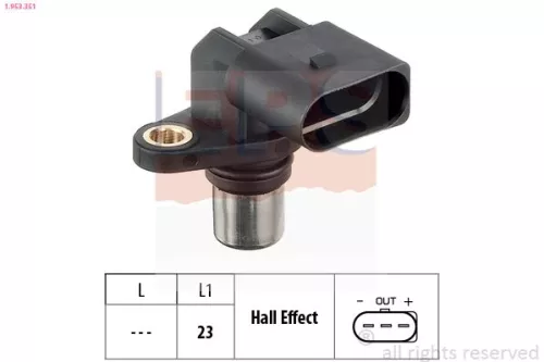 Sensor, camshaft position