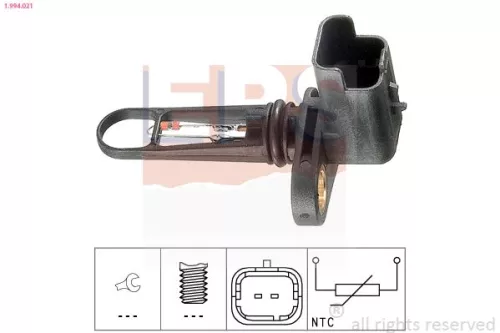 Sensor, intake air temperature