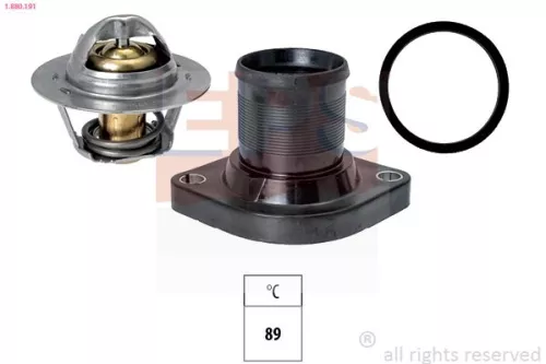 Thermostat, coolant