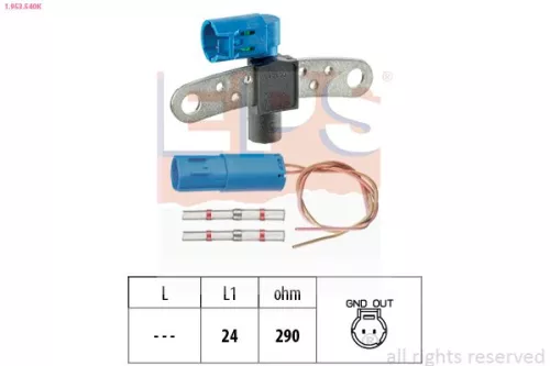 Sensor, crankshaft pulse