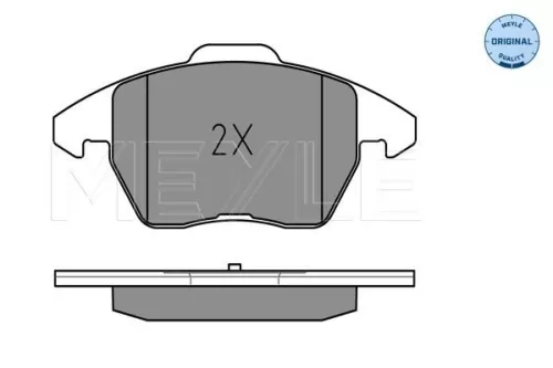 MEYLE Brake Pad Set, disc brake (0252358720/W)