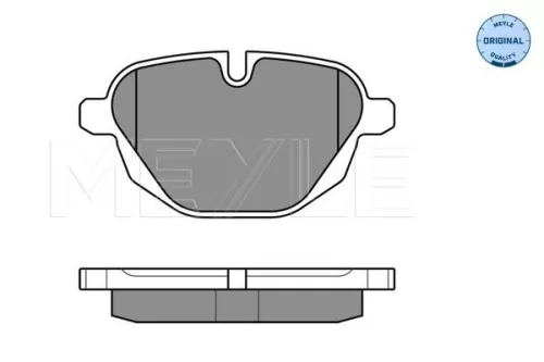 MEYLE Brake Pad Set, disc brake (0252456118)
