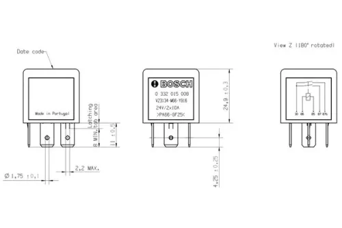 BOSCH Multifunctional Relay (0332015008)