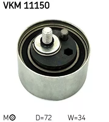 SKF Tensioner Pulley, timing belt (VKM11150)